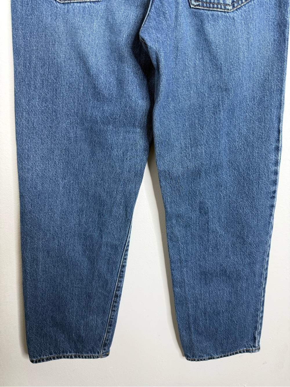 Levi's '94 Baggy Jeans "I'm Never Wrong" Medium Wash 27x31 Vintage Cotton Y2K - Picture 9 of 16